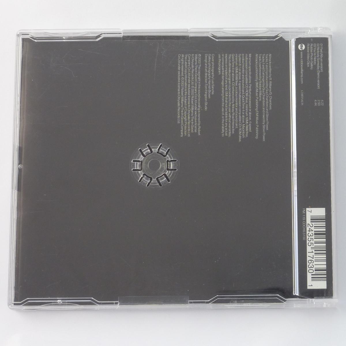 Robbie Williams Feel CD Single Enhanced Stereo