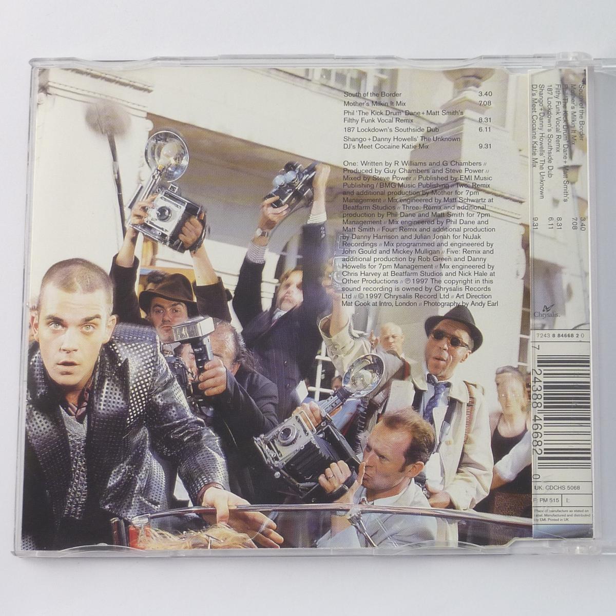 Robbie Williams South Of The Border CD Single Stereo CD2