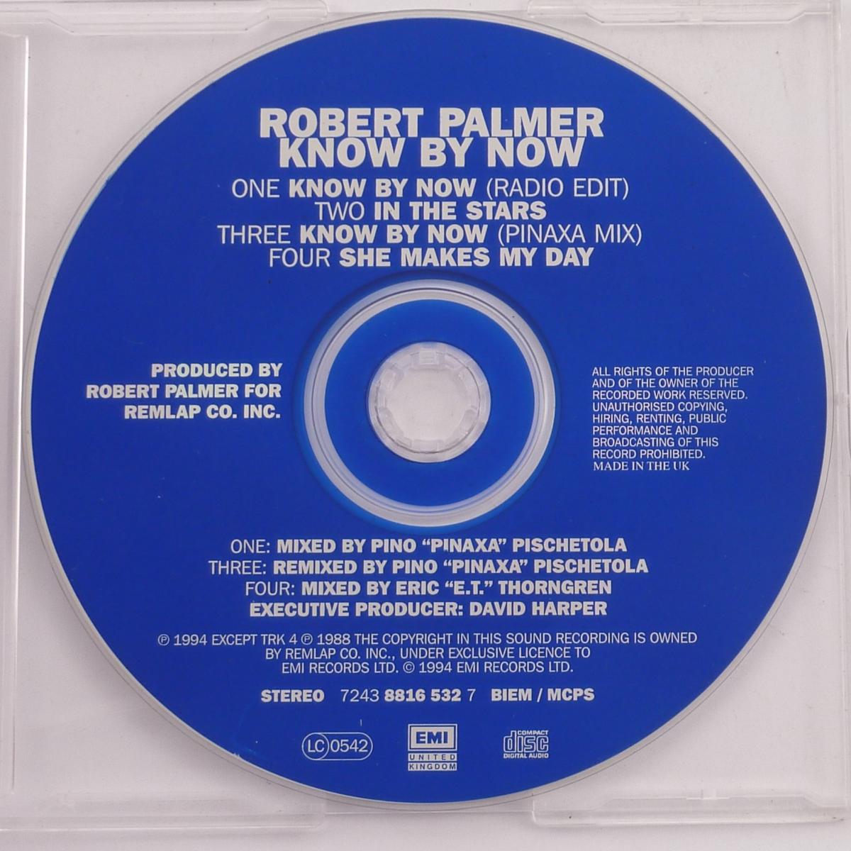 Robert Palmer Know By Now CD Single 2/2