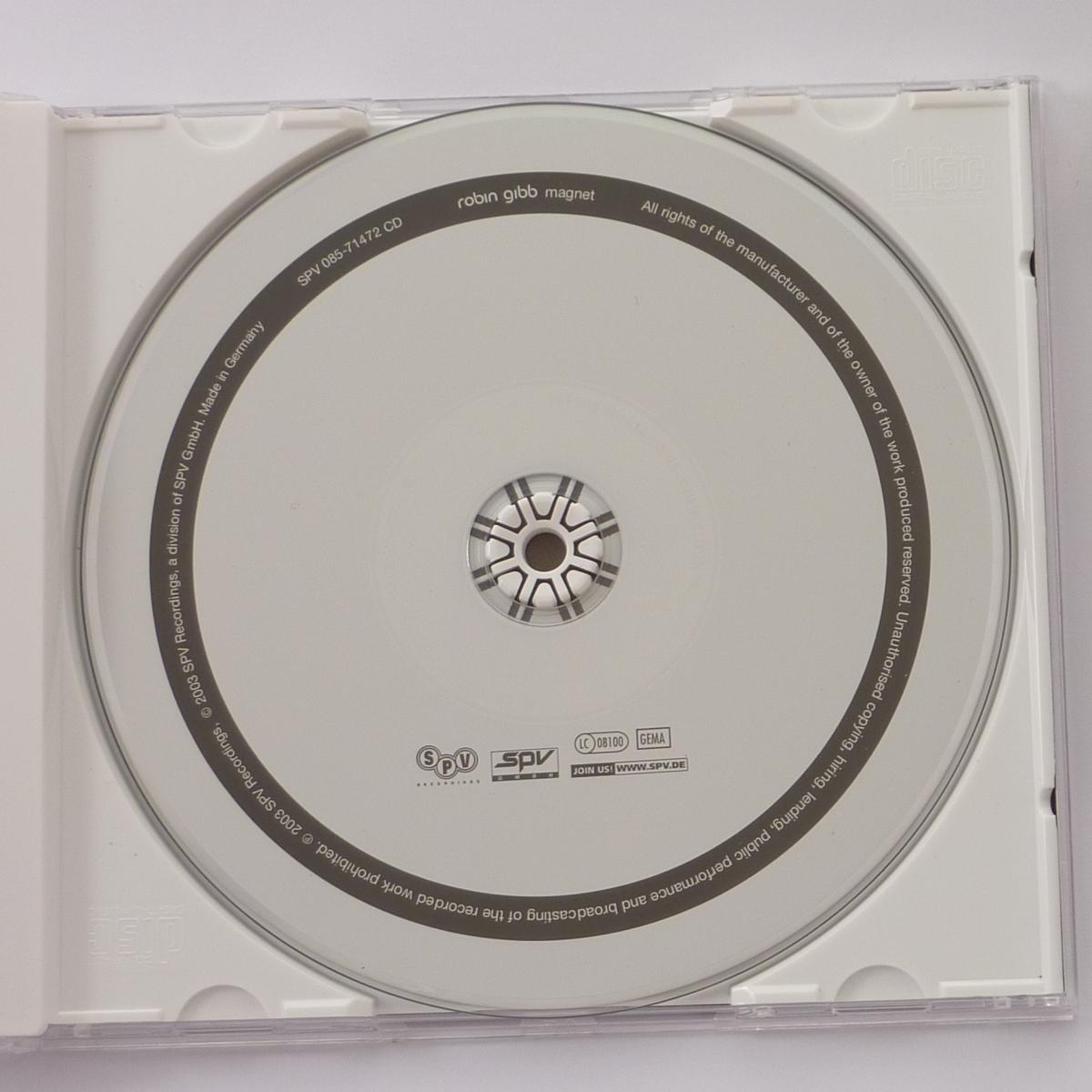 Robin Gibb Magnet CD Album