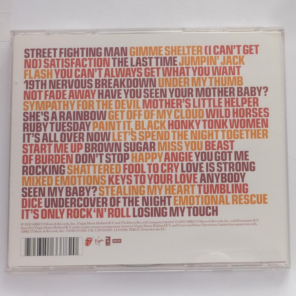 Rolling Stones Forty Licks 2 × CD Compilation