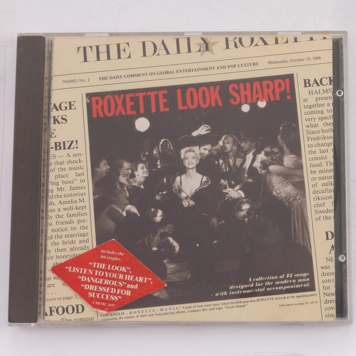 Roxette Look Sharp! CD Album