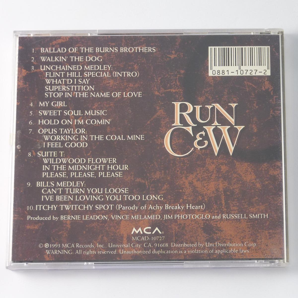 Run C & W Into The Twangy-First Century CD Album