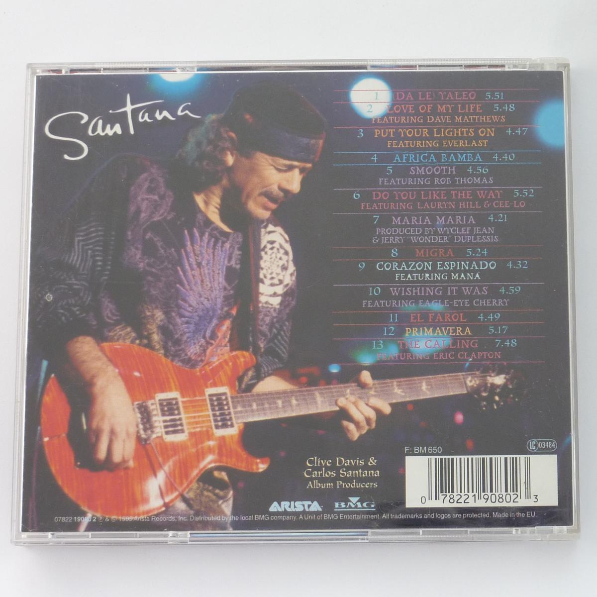 Santana Supernatural CD Album