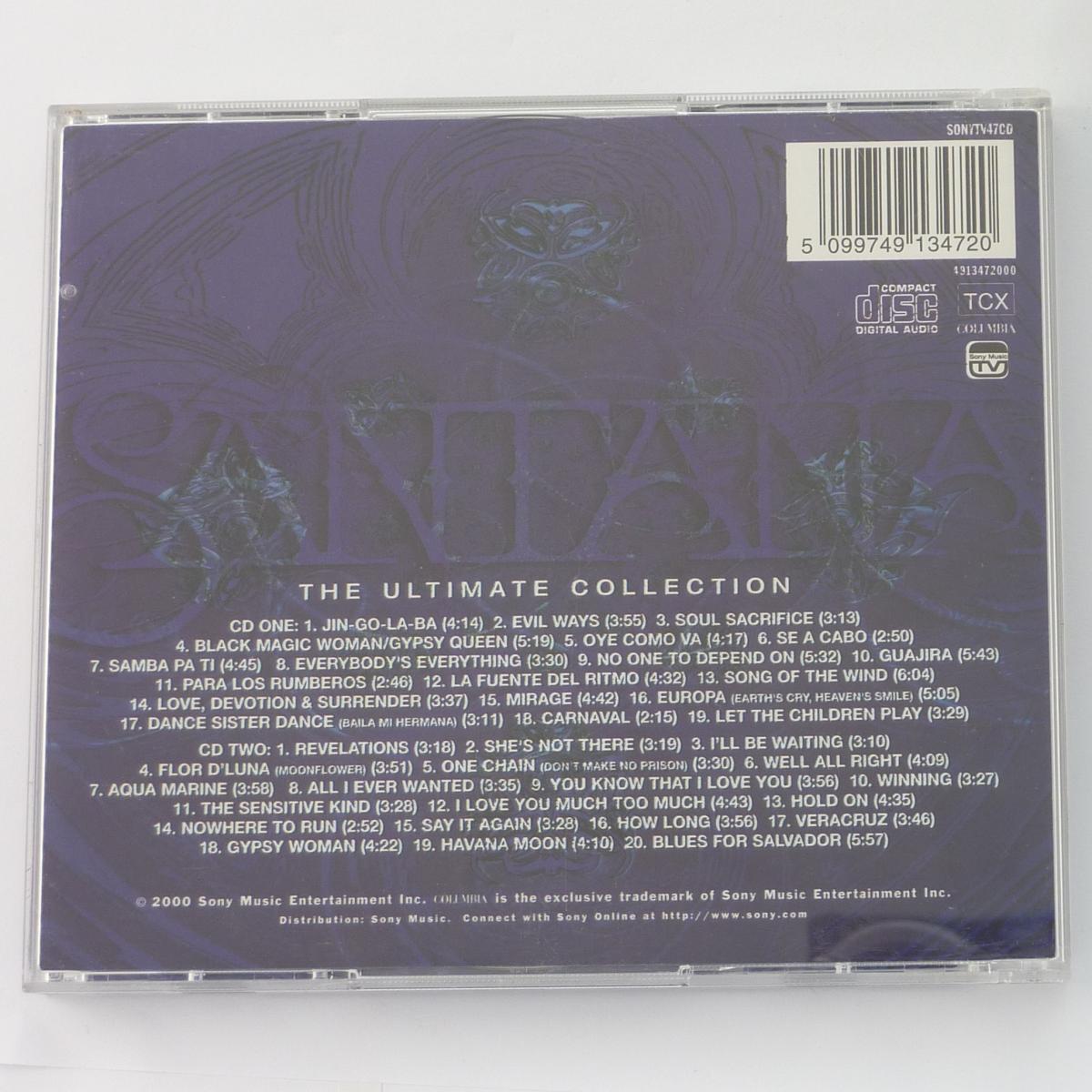 Santana The Ultimate Collection 2 × CD Compilation