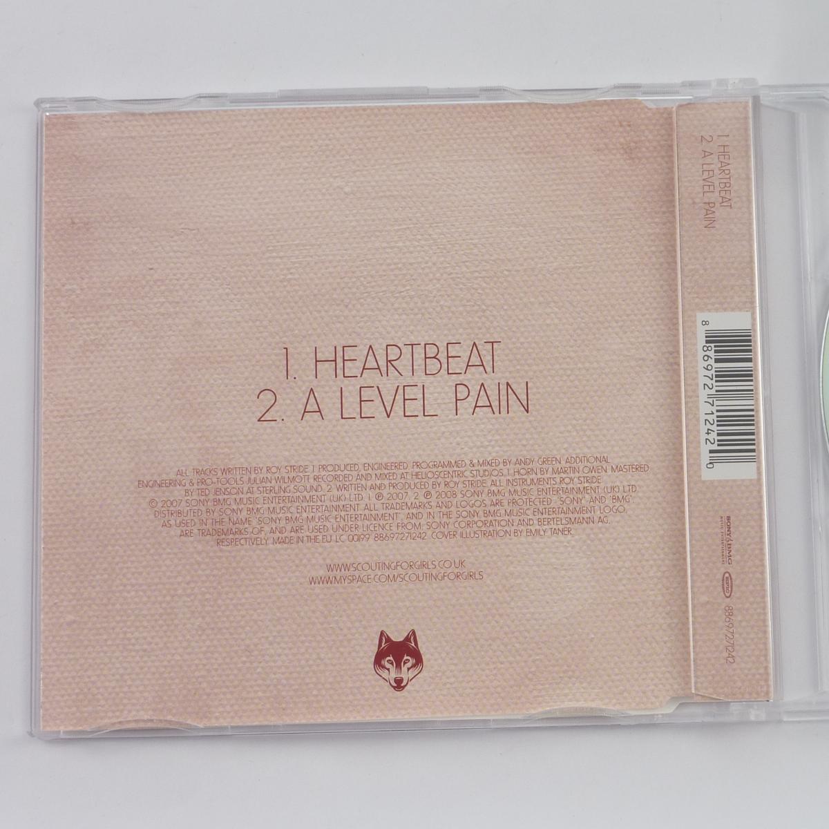 Scouting For Girls Heartbeat CD Single