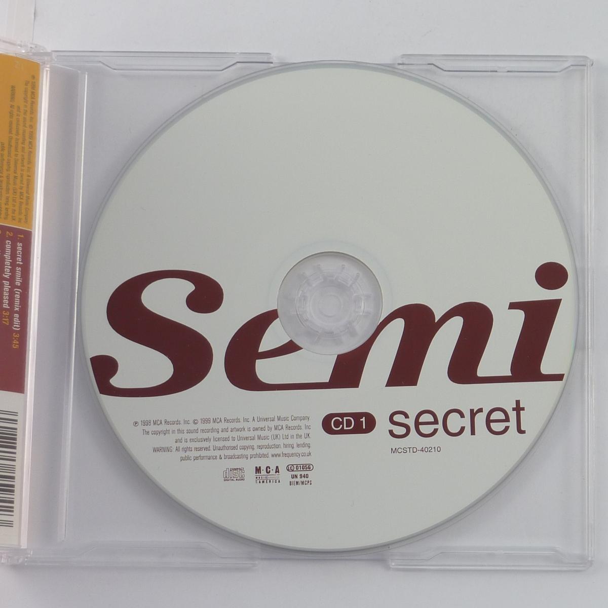 Semisonic Secret Smile CD Single CD1