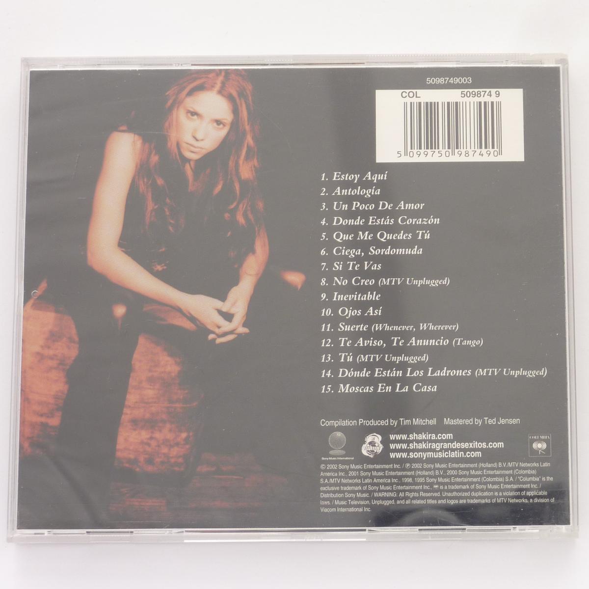 Shakira Grandes Exitos CD Compilation