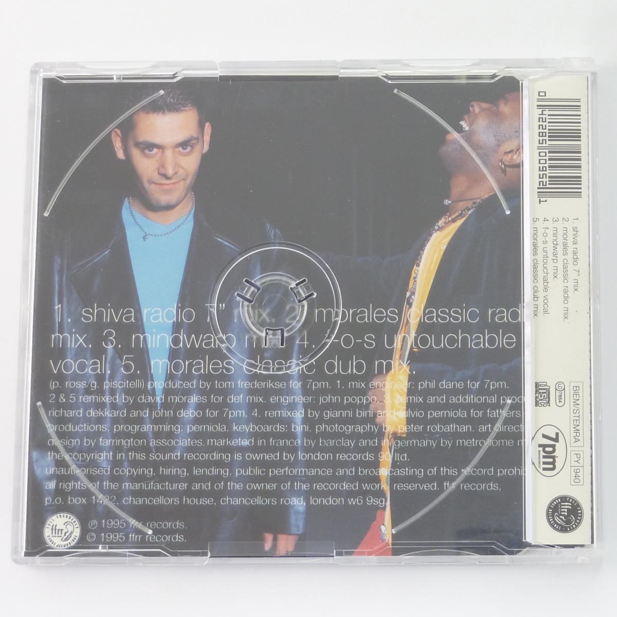 Shiva Work It Out CD Single