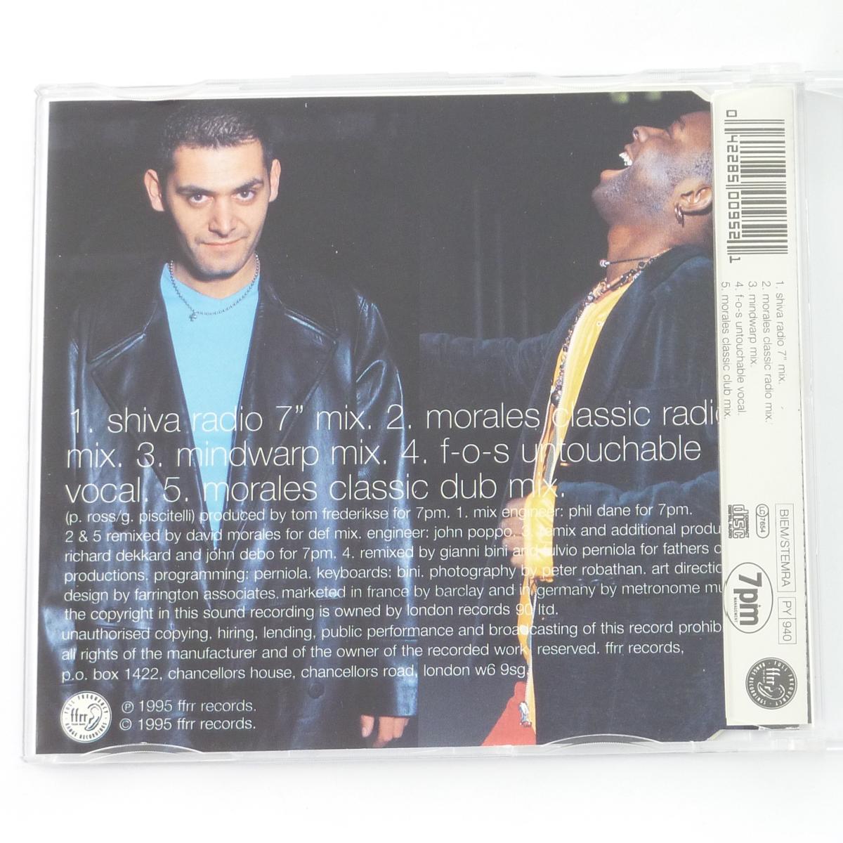 Shiva Work It Out CD Single