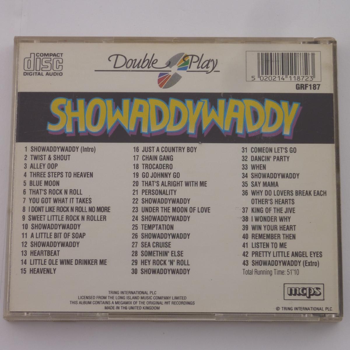 Showaddywaddy Nonstop Rock 'N' Roll Megamix CD Compilation