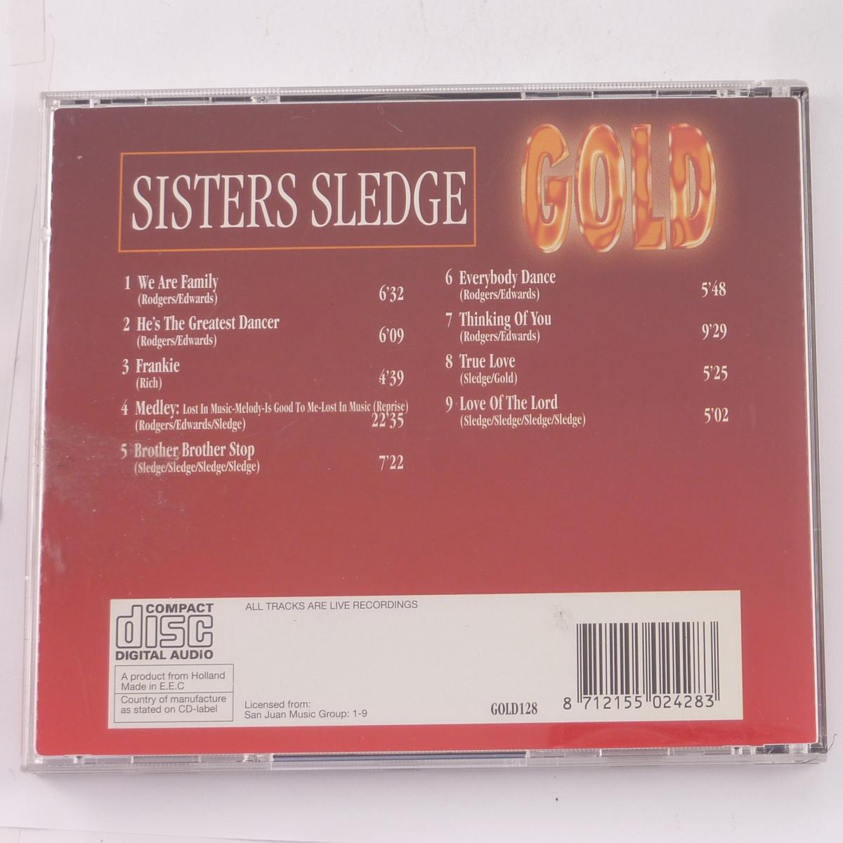 Sister Sledge Gold CD Compilation