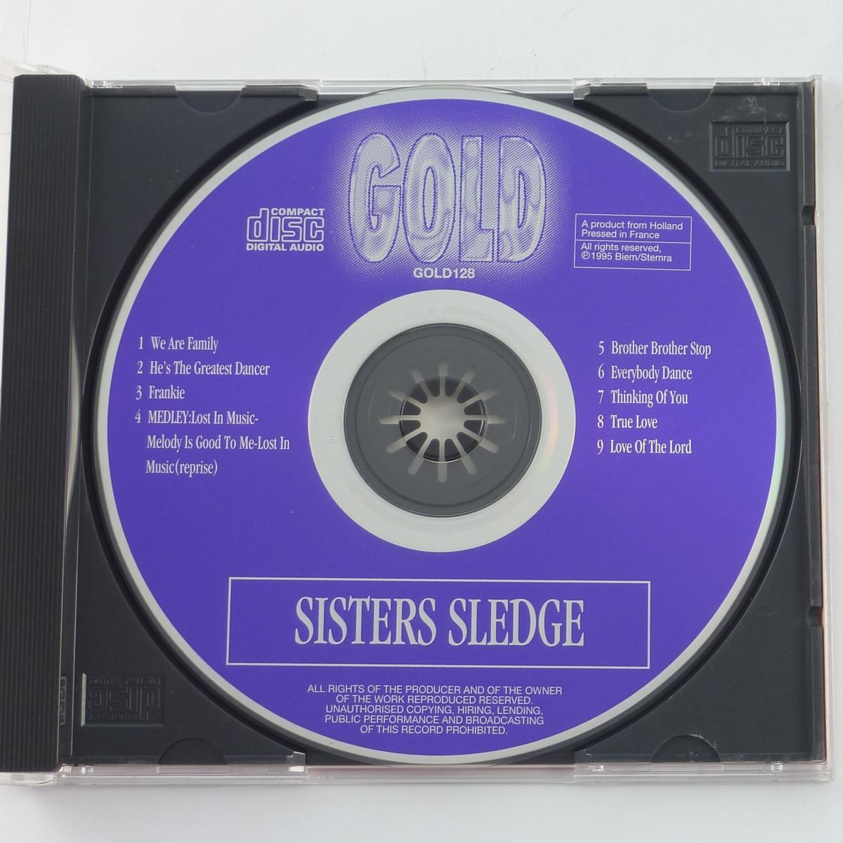 Sister Sledge Gold CD Compilation