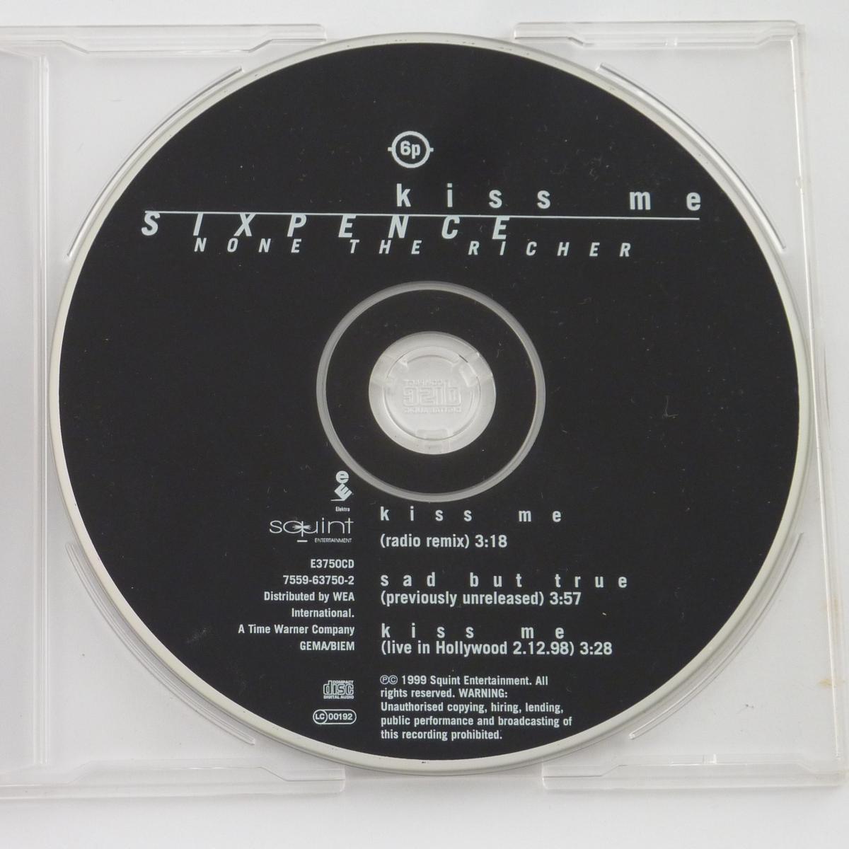 Sixpence None The Richer Kiss Me CD Single