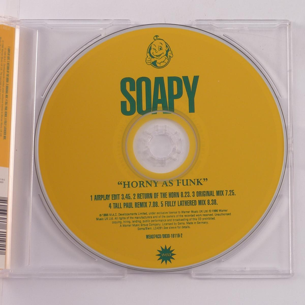 Soapy Horny As Funk CD Single