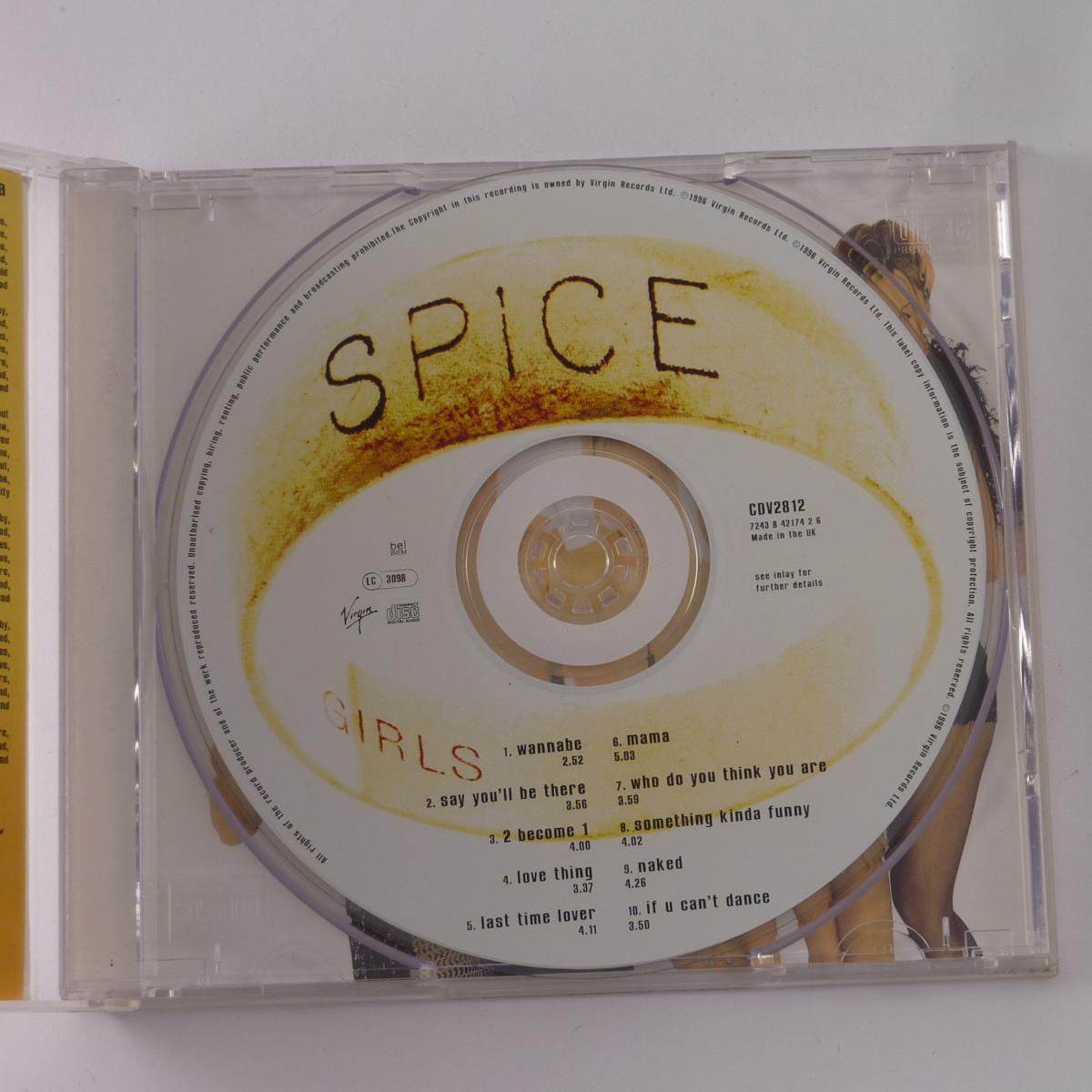 Spice Girls Spice CD Album