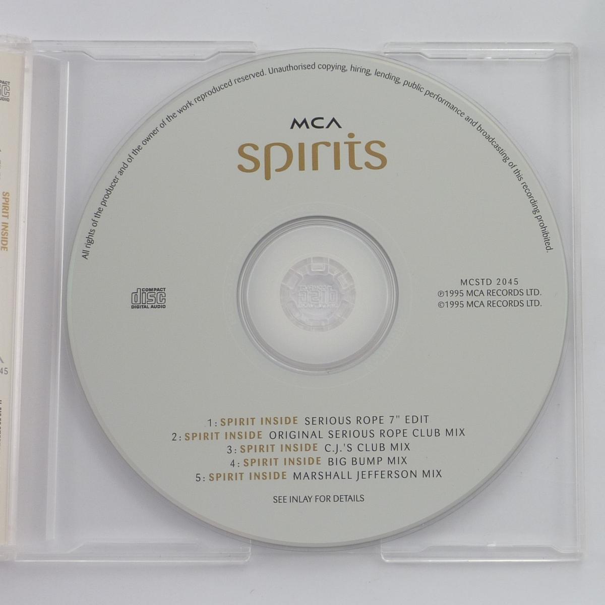 Spirits Spirit Inside CD Single