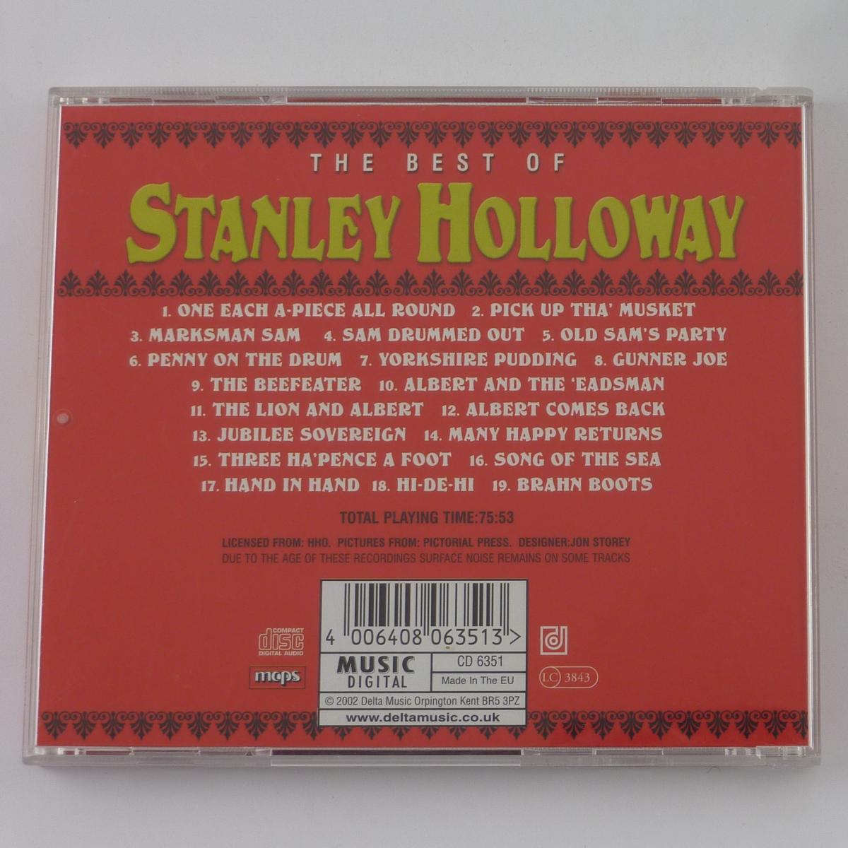 Stanley Holloway The Best Of Stanley Holloway CD Compilation