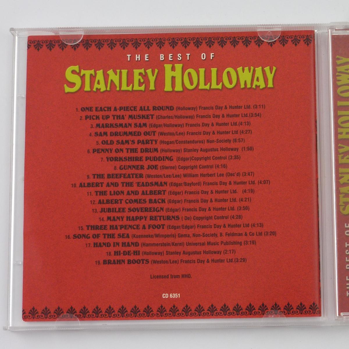 Stanley Holloway The Best Of Stanley Holloway CD Compilation