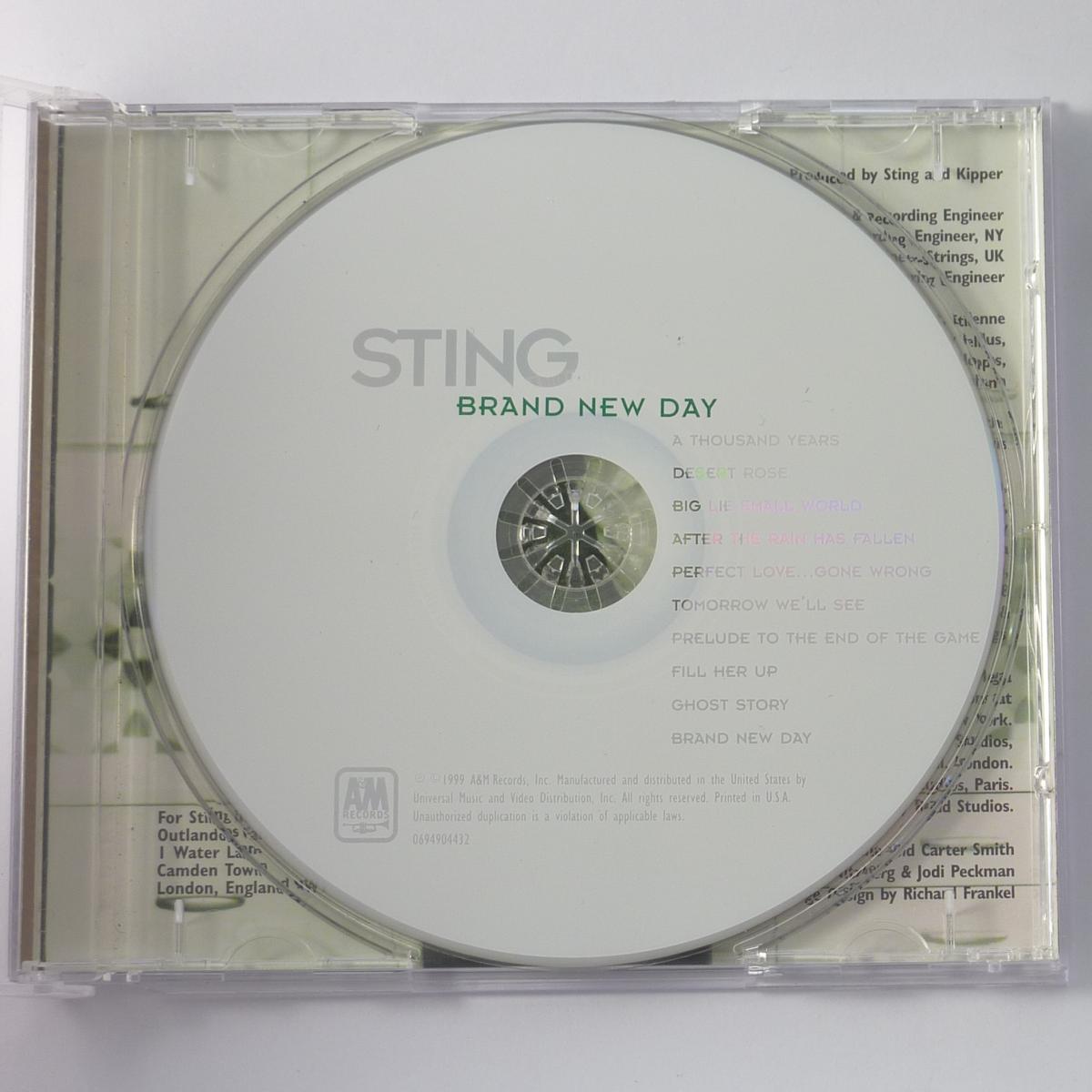 Sting Brand New Day CD Album