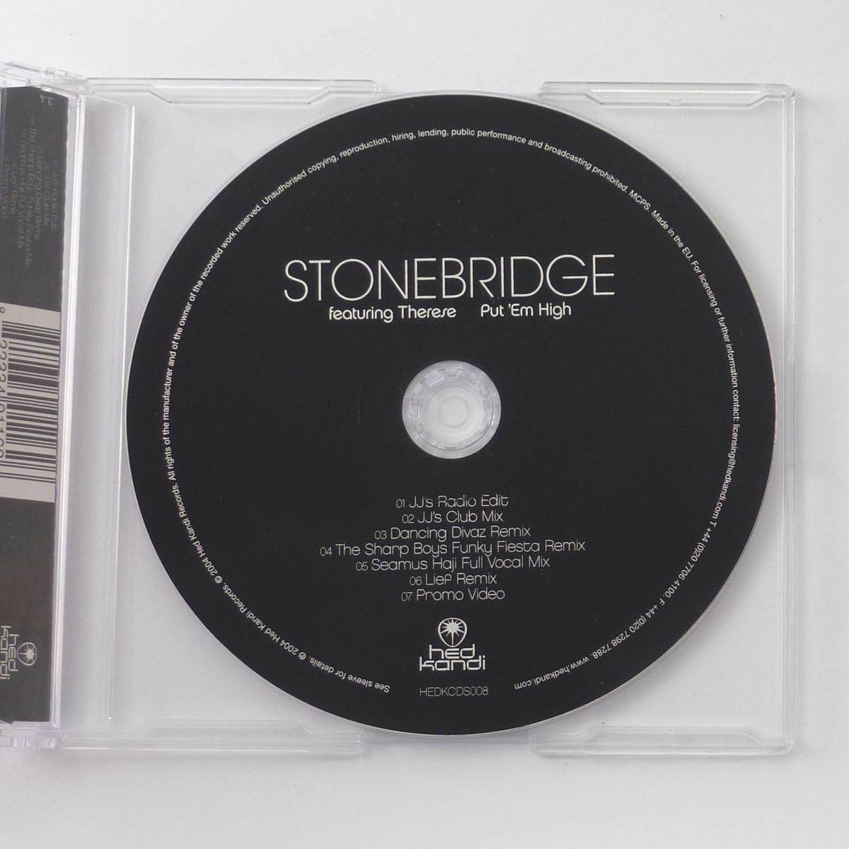 StoneBridge Featuring Therese Put 'Em High CD Single Enhanced