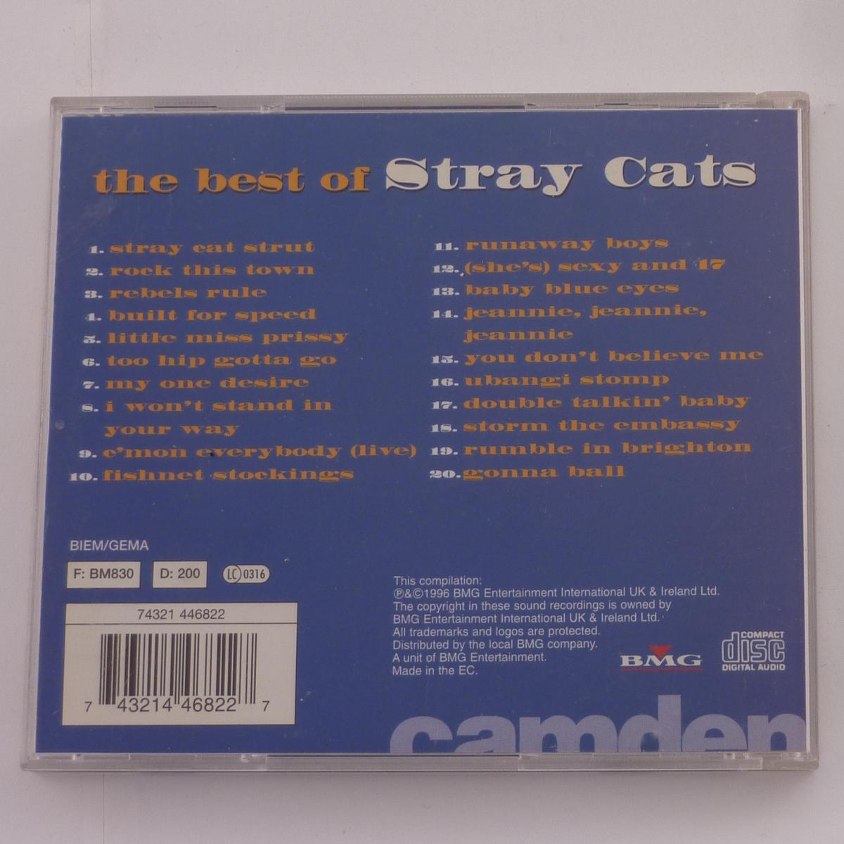 Stray Cats The Best Of CD Compilation