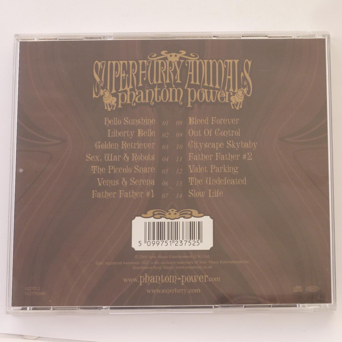 Super Furry Animals Phantom Power CD Album