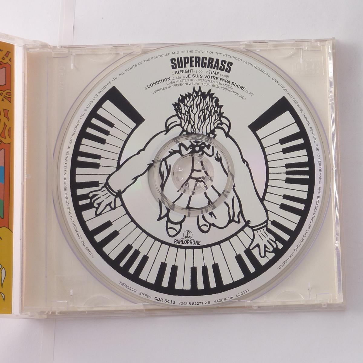 Supergrass Alright / Time CD Single