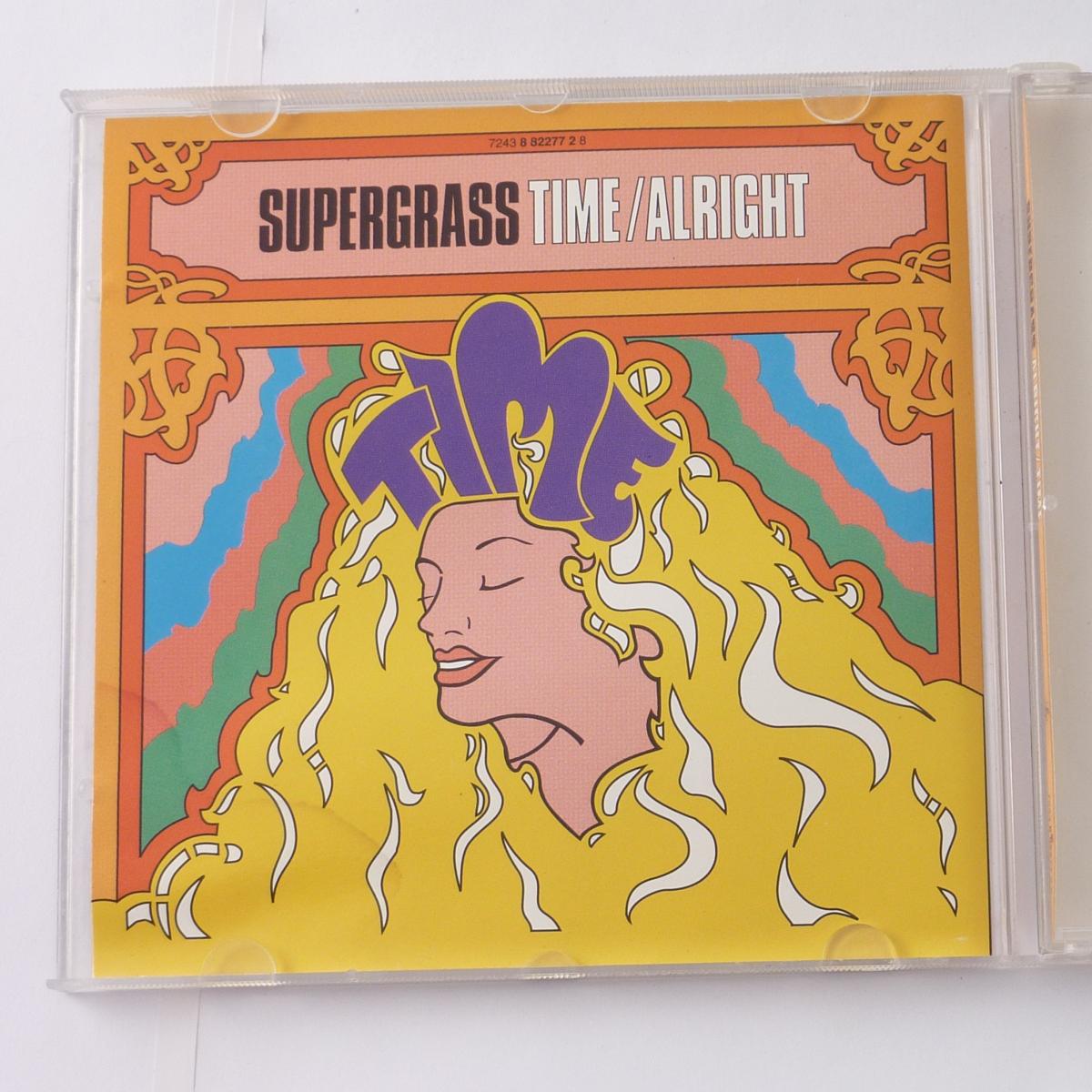 Supergrass Alright / Time CD Single