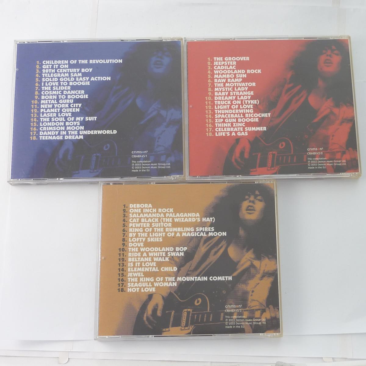 T.Rex Solid Gold 3 × CD Compilation Box Set