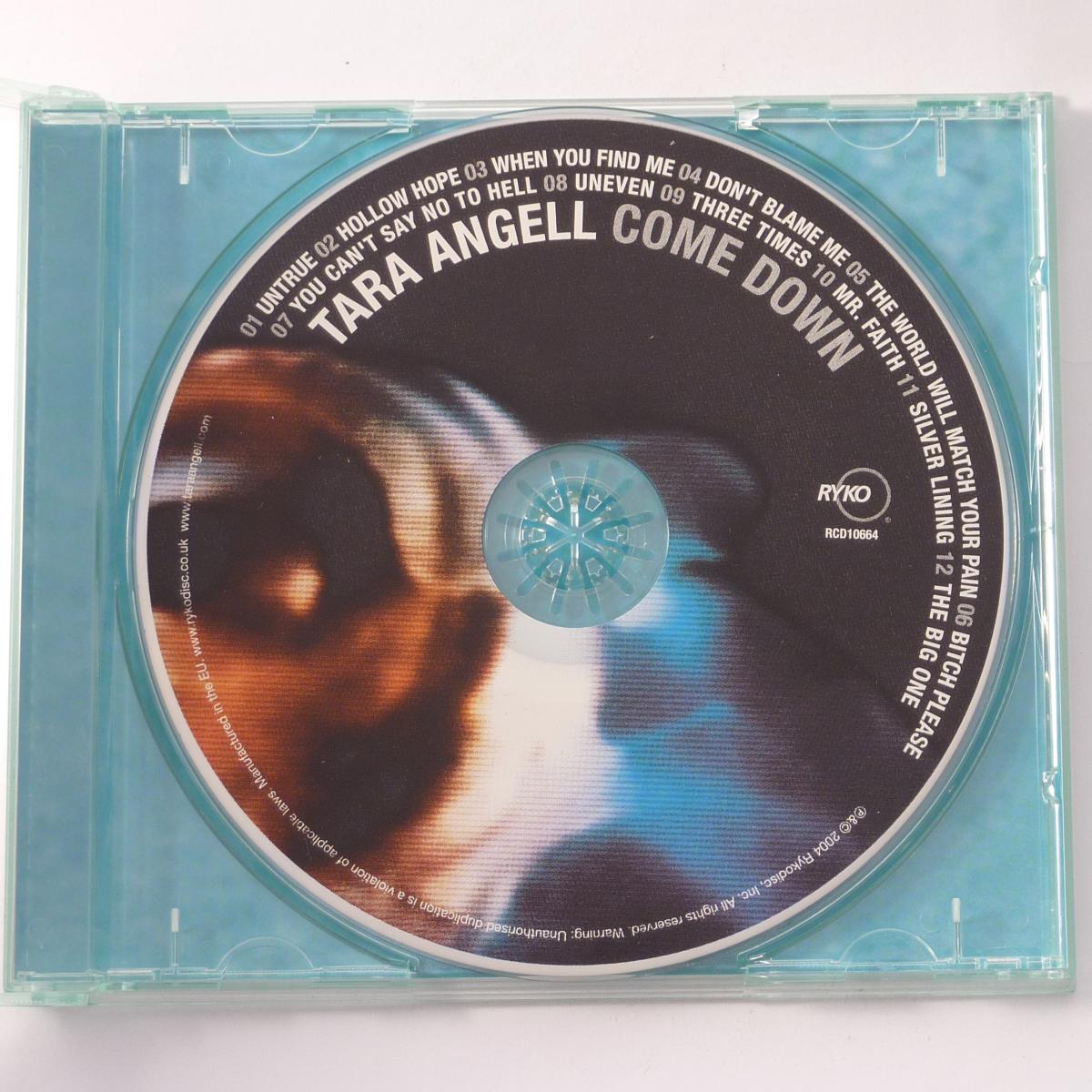 Tara Angell Come Down CD Album