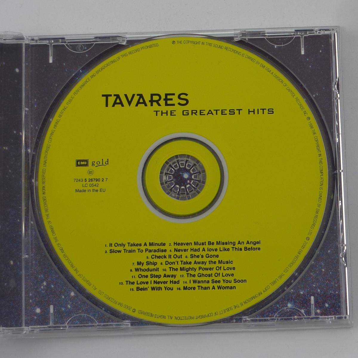 Tavares The Greatest Hits CD Compilation