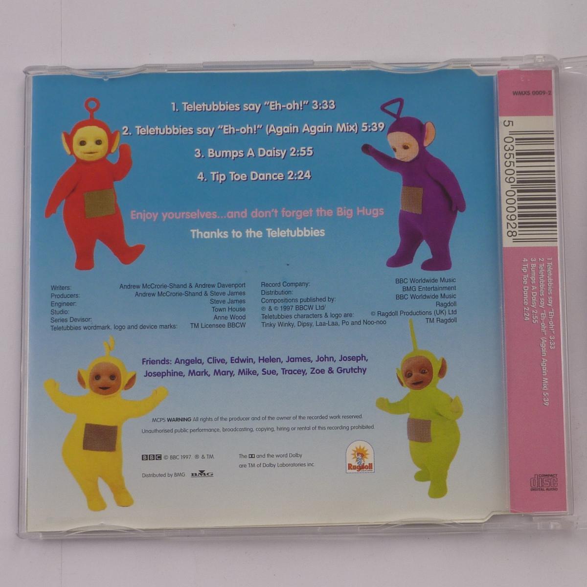 Teletubbies Teletubbies Say "Eh-Oh!" CD Single Disctronics Pressing