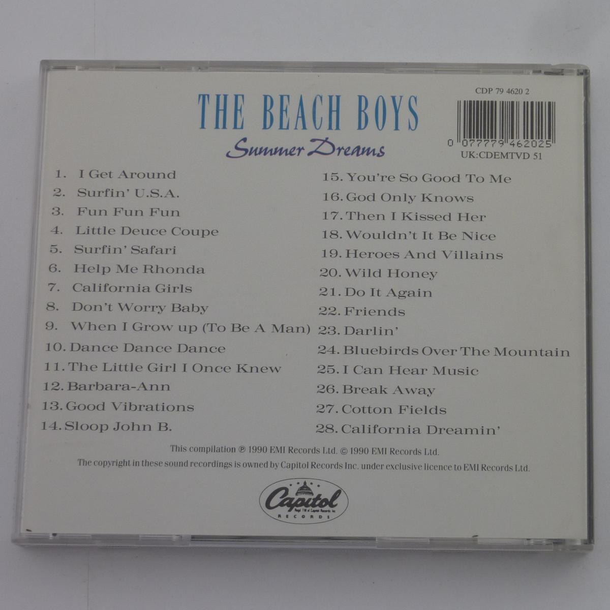 The Beach Boys Summer Dreams (28 Classic Tracks) CD Compilation