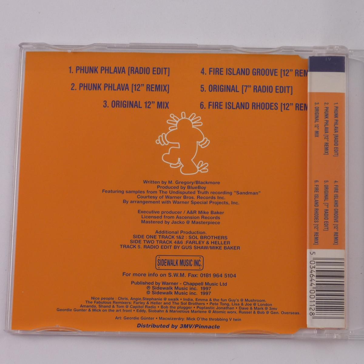 The BlueBoy Sandman CD Single