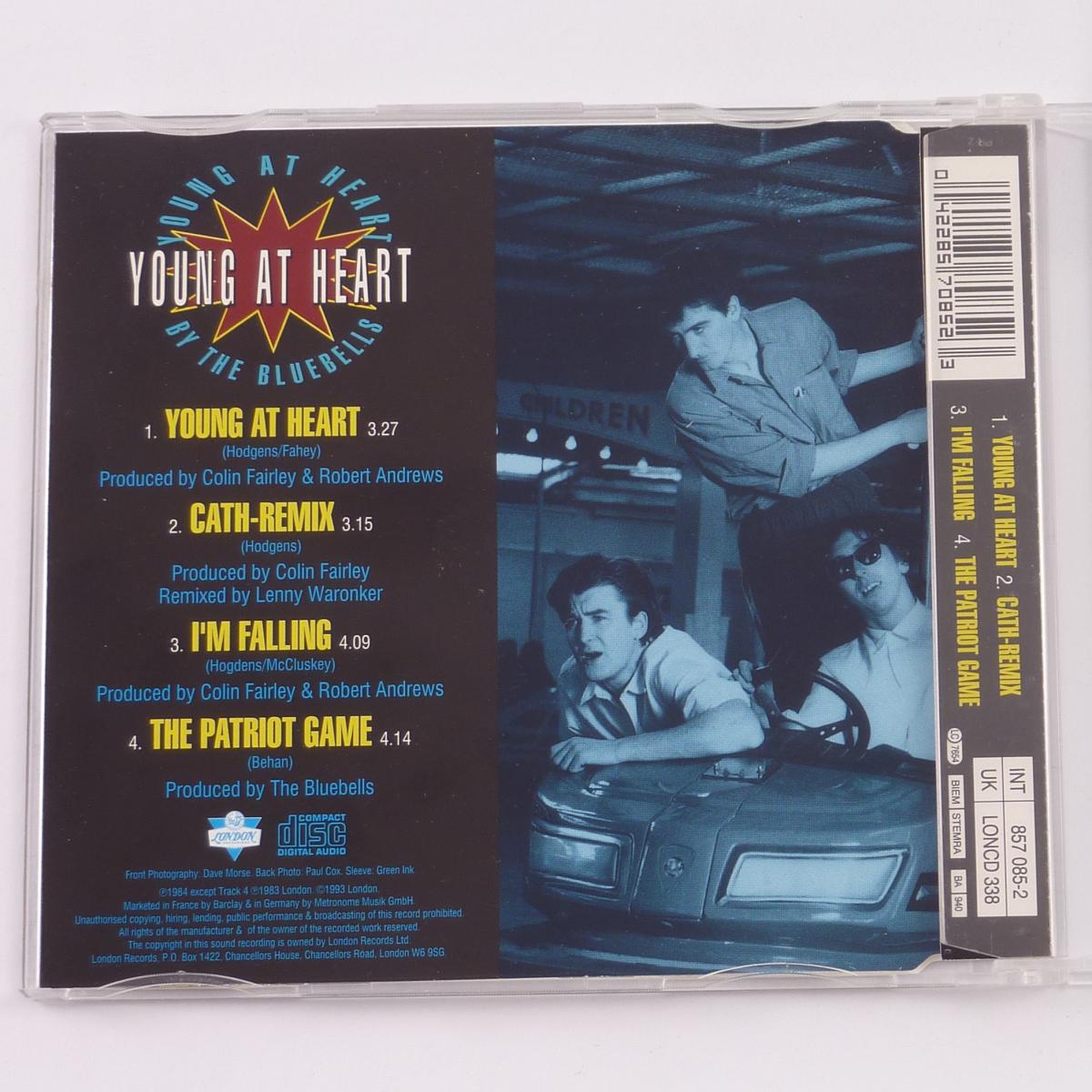 The Bluebells Young At Heart CD Single Reissue