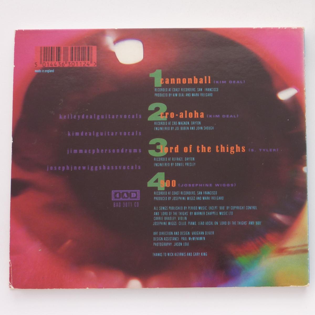 The Breeders Cannonball CD Single Digipak