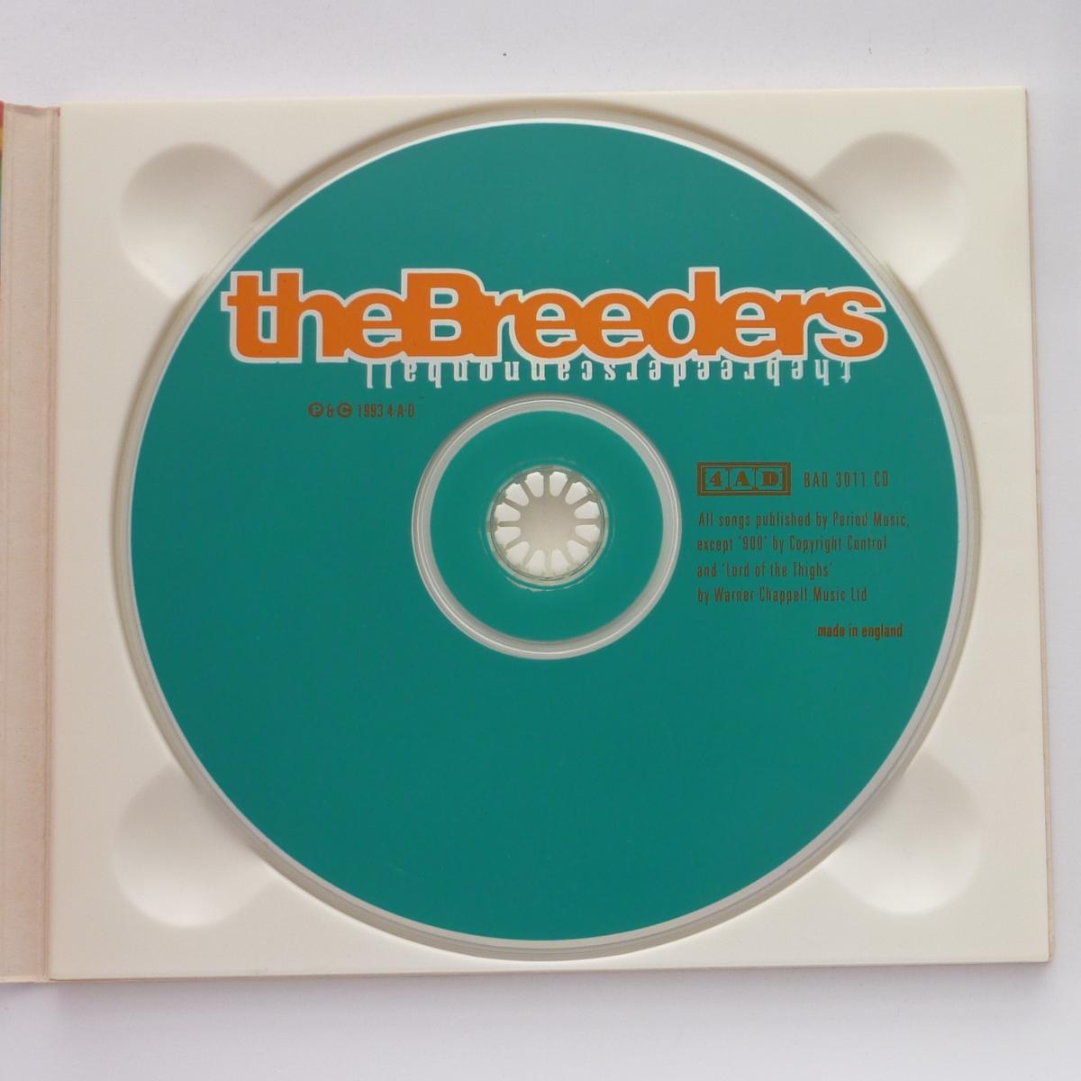 The Breeders Cannonball CD Single Digipak