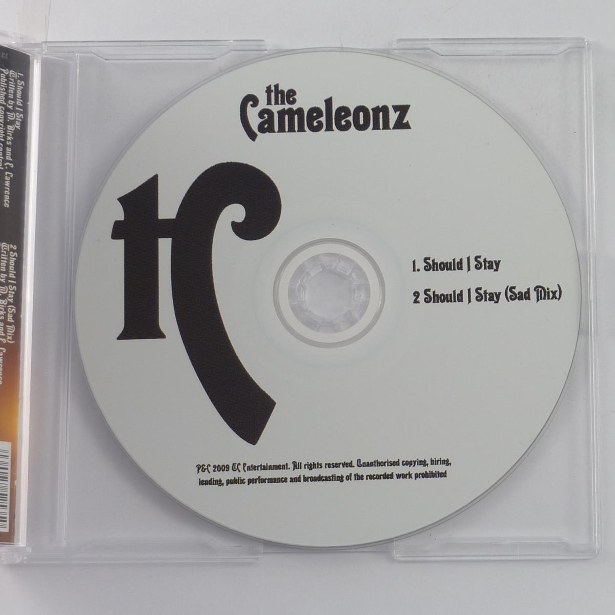 The Cameleonz Should I Stay CD Single