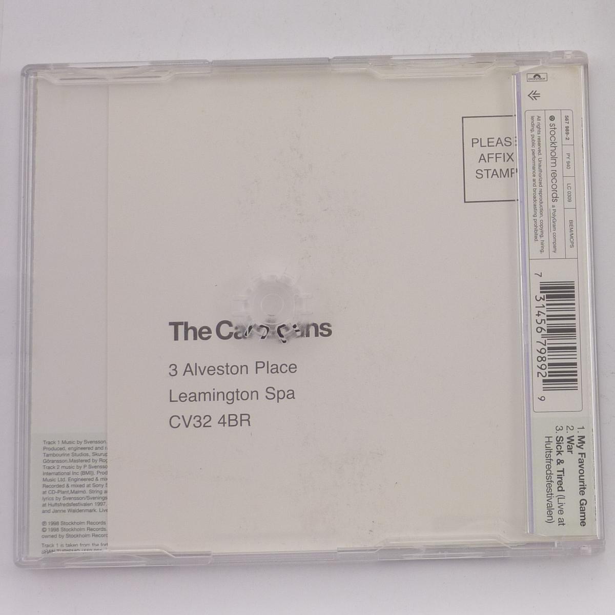 The Cardigans My Favourite Game CD Single