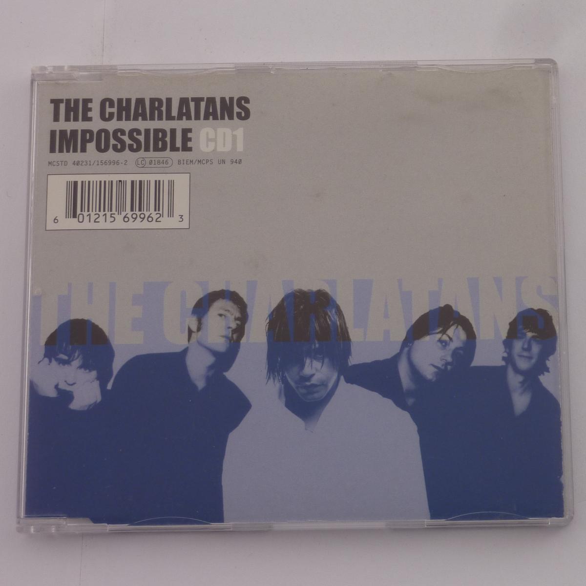The Charlatans Impossible CD Single CD1 PMDC pressing