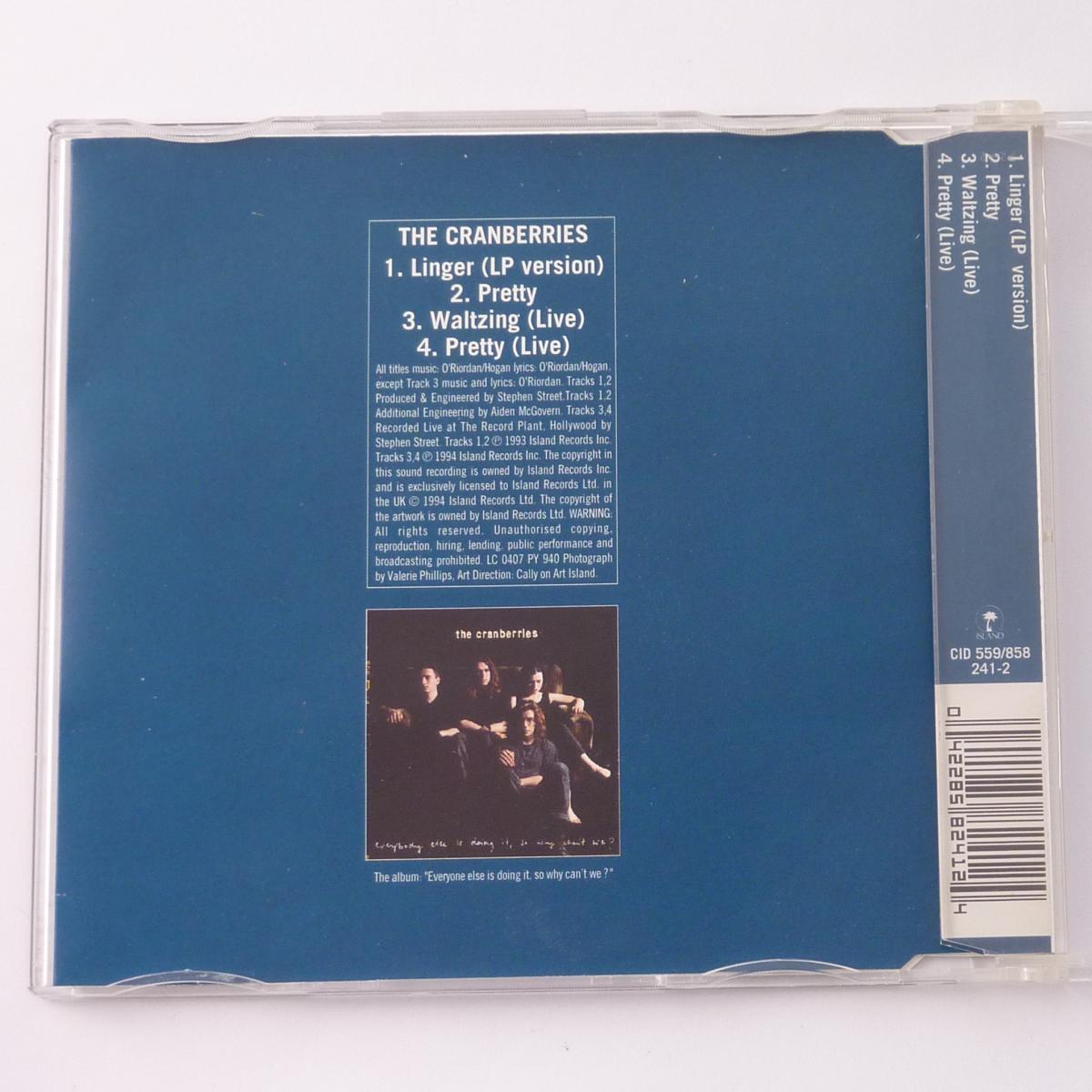 The Cranberries Linger CD Single