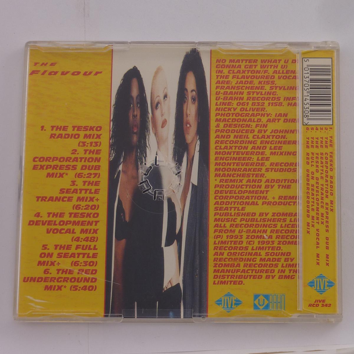 The Flavour No Matter What U Do (I'm Gonna Get With U) CD Maxi-Single CD2