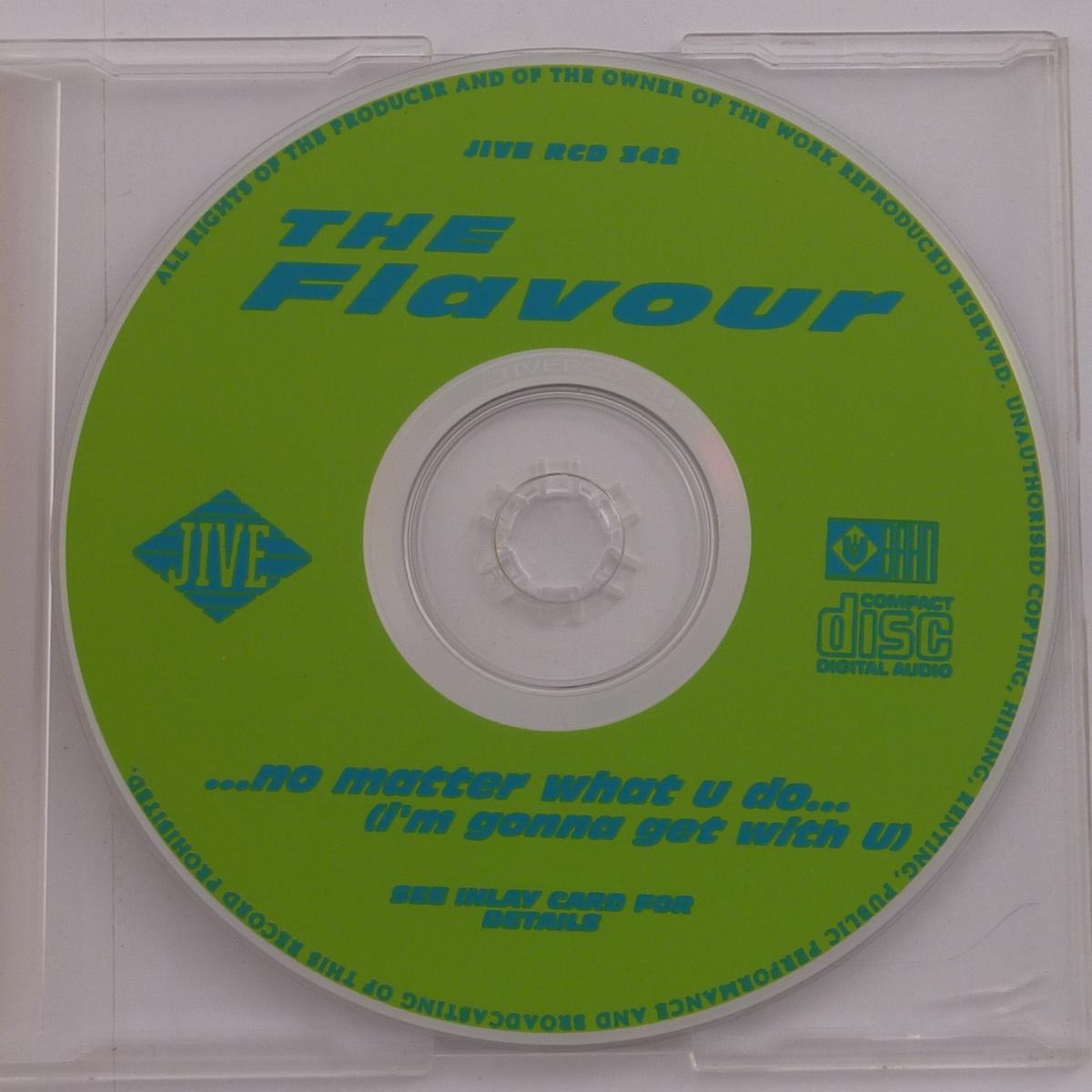 The Flavour No Matter What U Do (I'm Gonna Get With U) CD Maxi-Single CD2