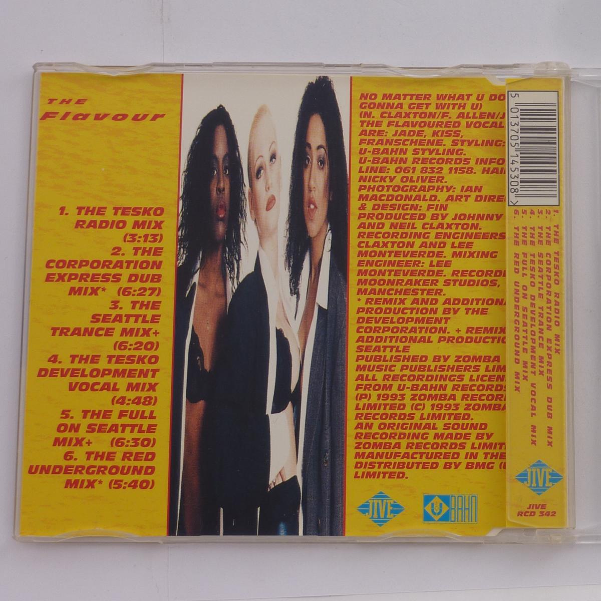 The Flavour No Matter What U Do (I'm Gonna Get With U) CD Maxi-Single CD2