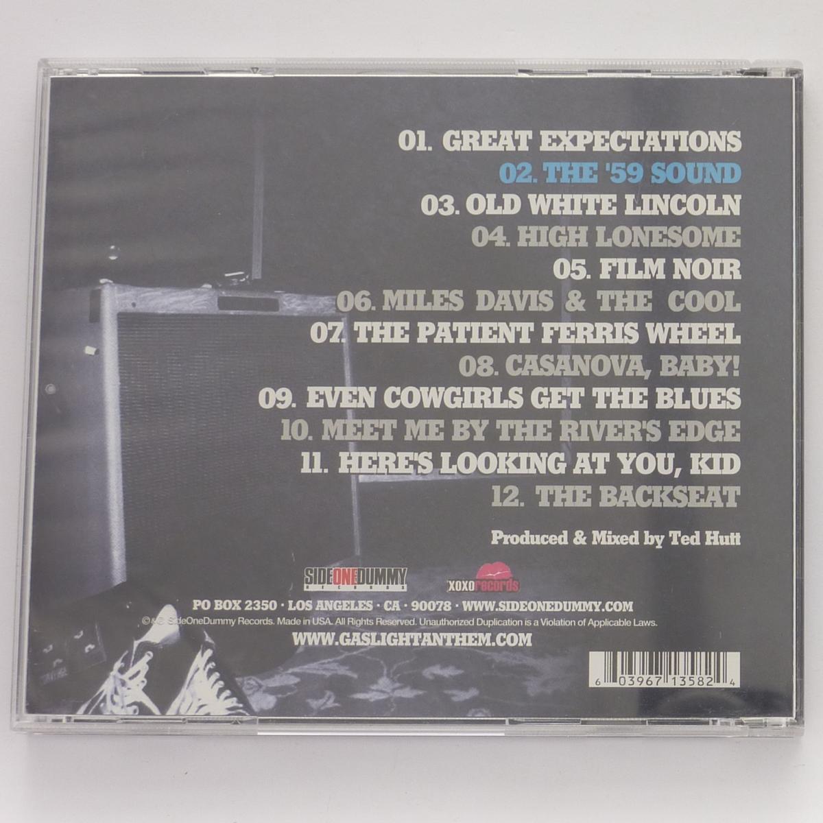 The Gaslight Anthem The '59 Sound CD Album