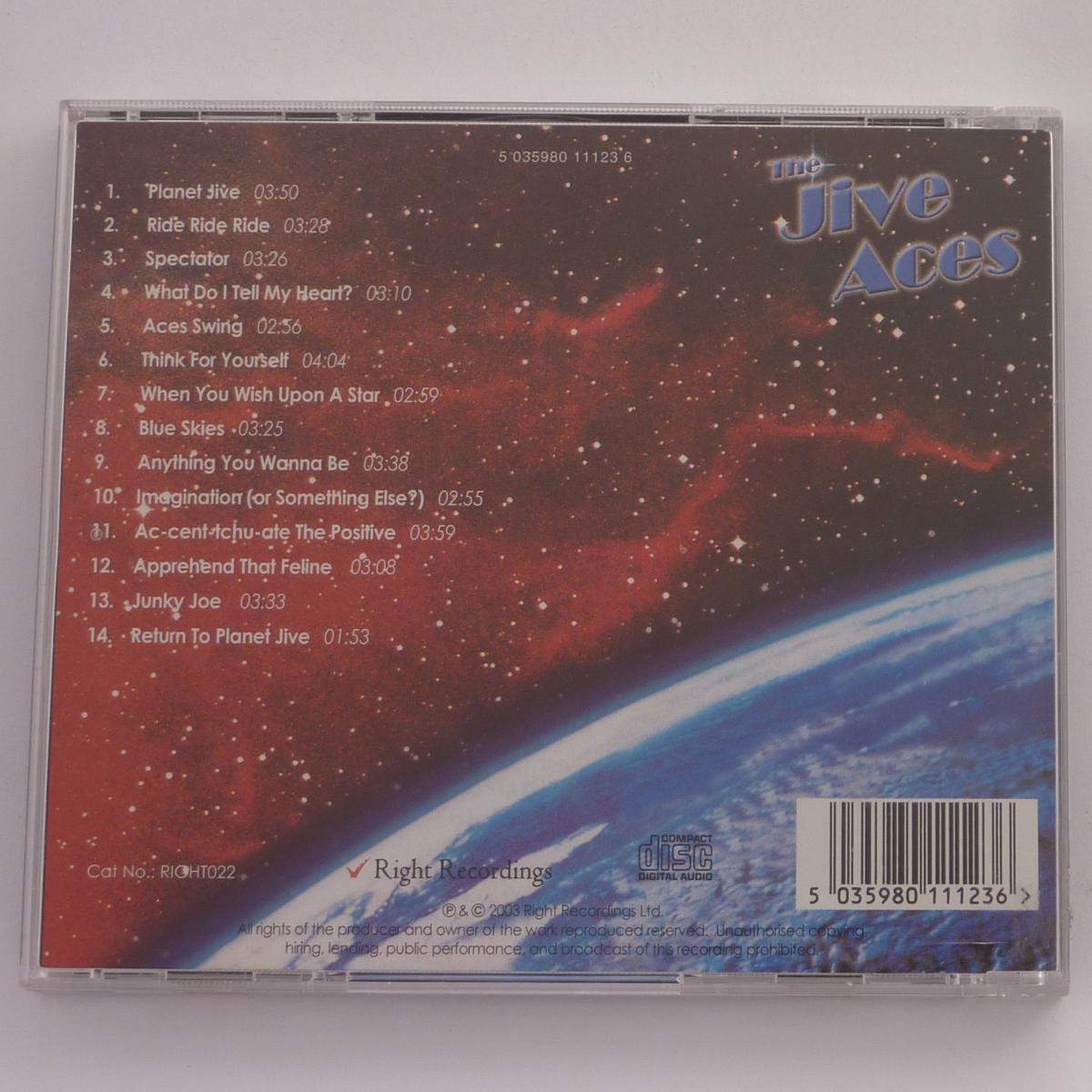 The Jive Aces Planet Jive CD Album