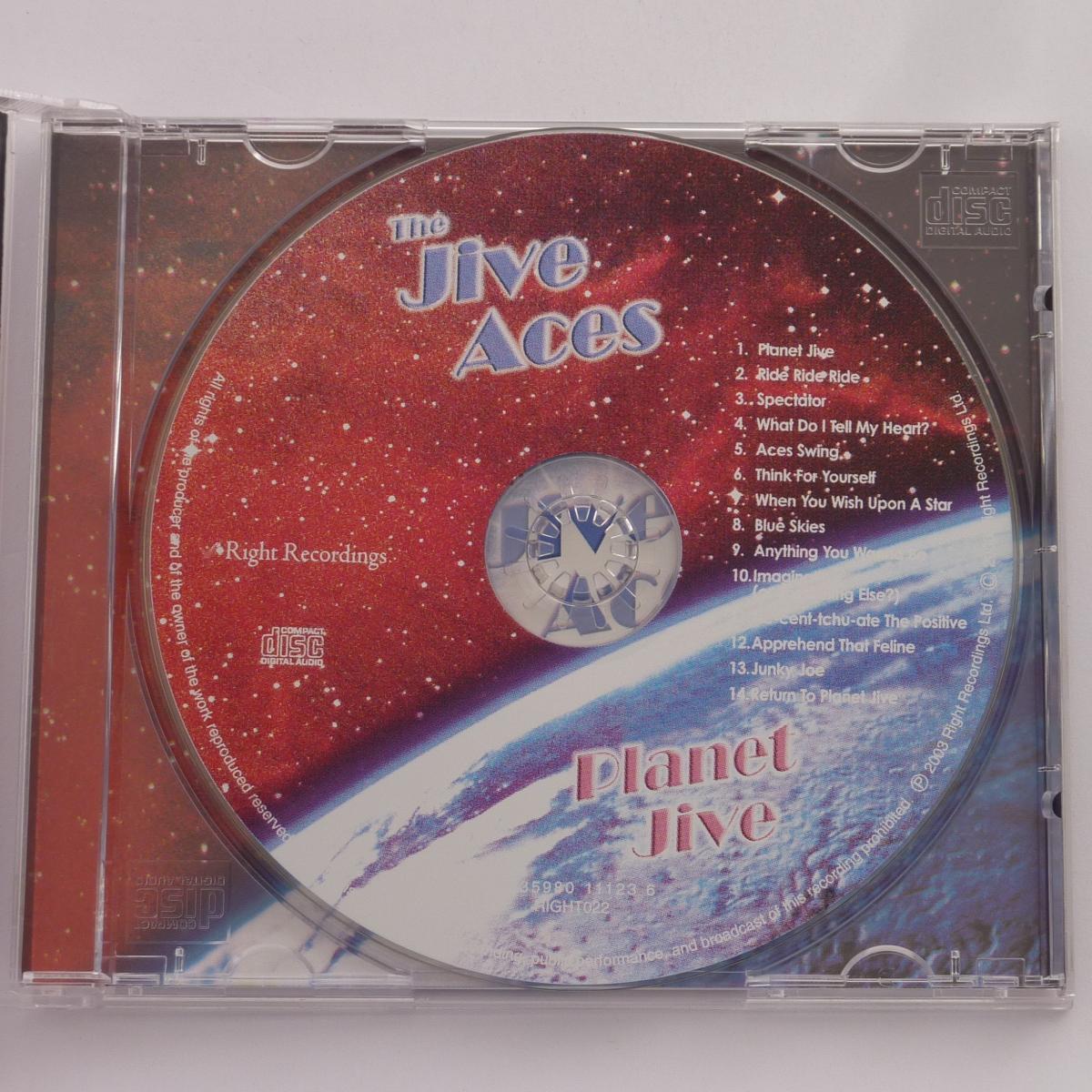 The Jive Aces Planet Jive CD Album