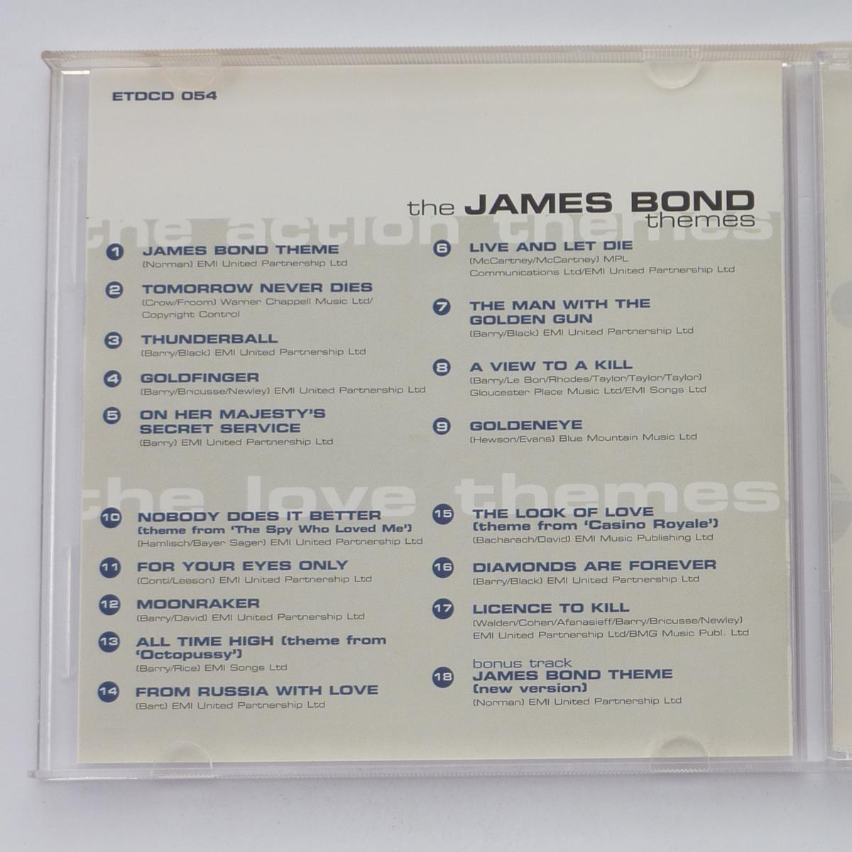The London Theatre Orchestra The James Bond Themes CD Compilation Stereo