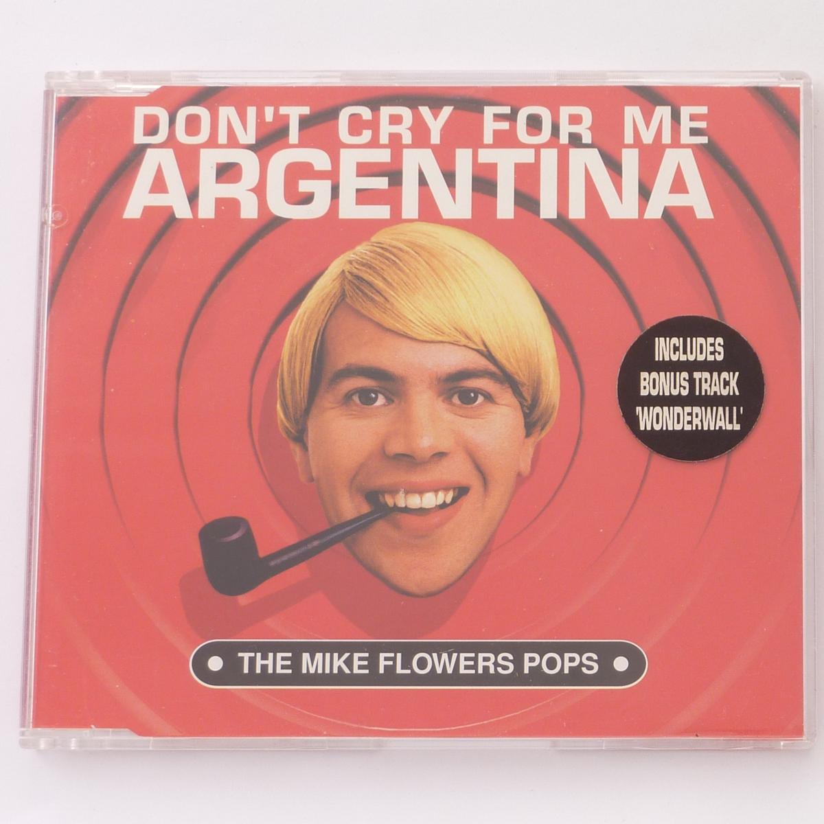 The Mike Flowers Pops Don't Cry For Me Argentina CD Single CD1